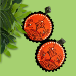 Beautiful Handcrafted Earrings with Cloth and Fabric Designs