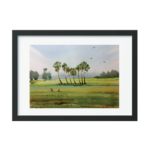 Nature of Village Water Color