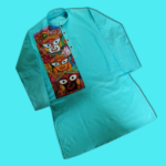 Hand Painted Fabric Lord Jagannath Face Design Cotton Punjabi for Men | Mens Ethnic Wear | Men's Kurta | Ethnic Men Wear