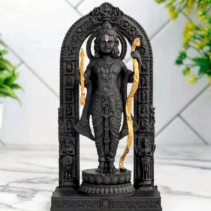 Ayodhyapati Ram Lalla 3D Idol – Divine Home & Puja Decor | Sacred Blessings