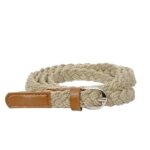 Women Cotton Braided Hand Made Casual Belt For Ladies