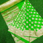 Single colour katan banarsi premium quality &with bp